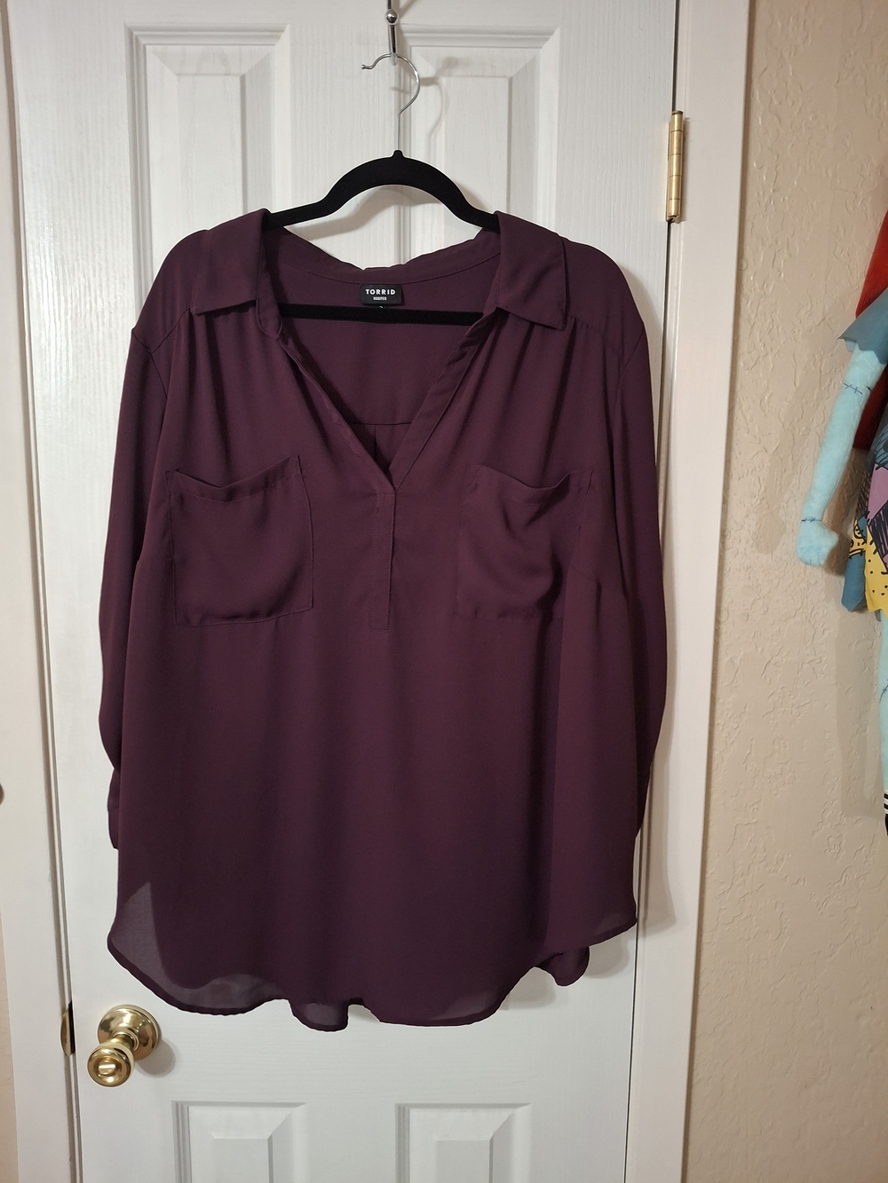 Harper Geogette 3/4 Sleeve Blouse - Picture 5 of 5
